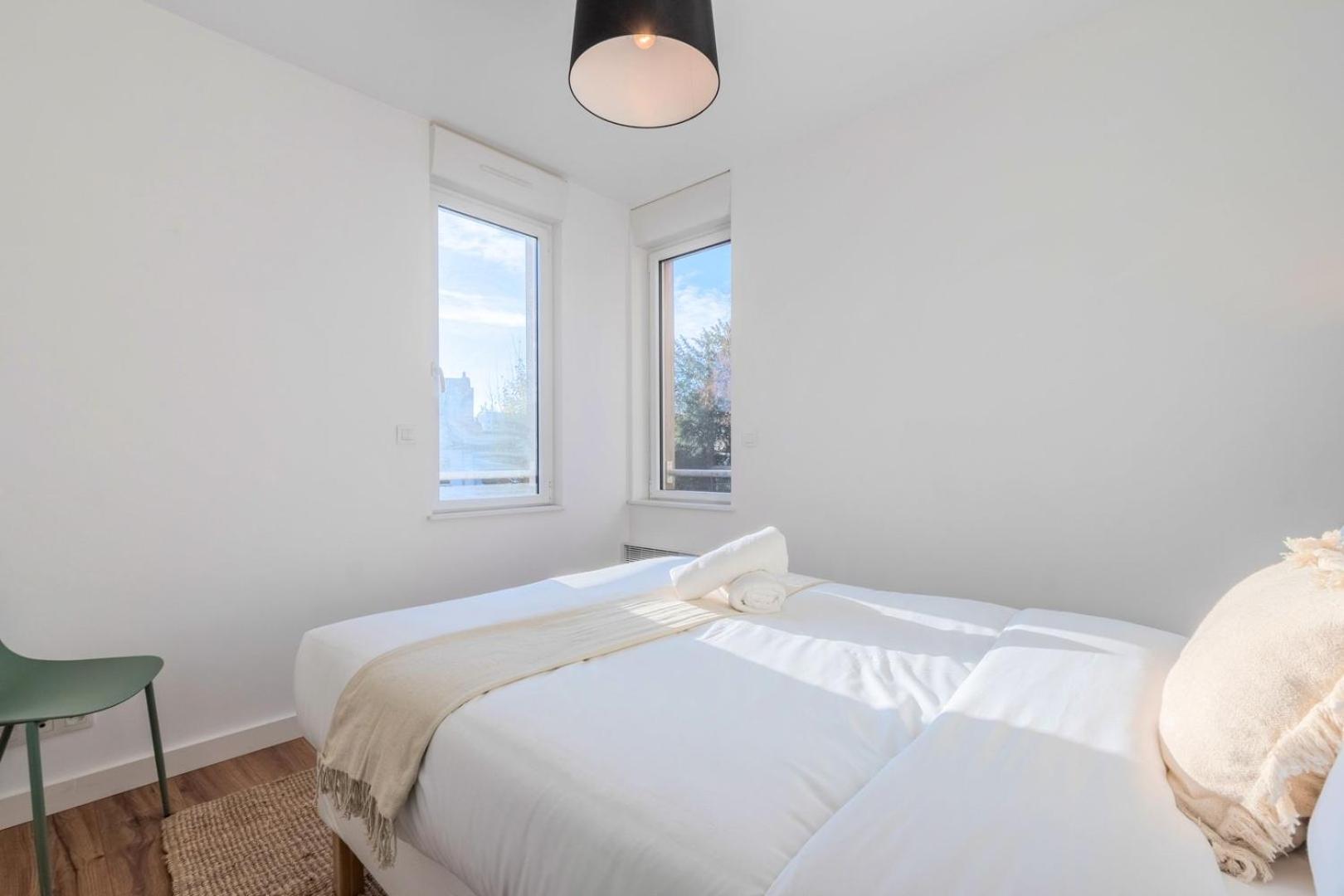 Modern, Quiet 3-Bedroom Apartment With Parking Marcq-en-Baroeul Dış mekan fotoğraf