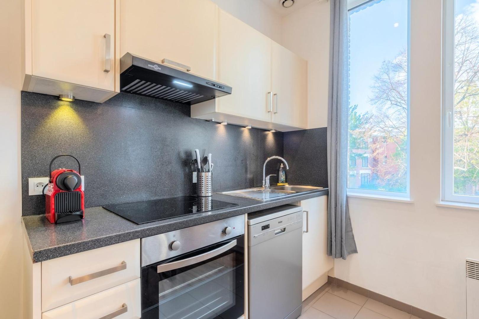 Modern, Quiet 3-Bedroom Apartment With Parking Marcq-en-Baroeul Dış mekan fotoğraf