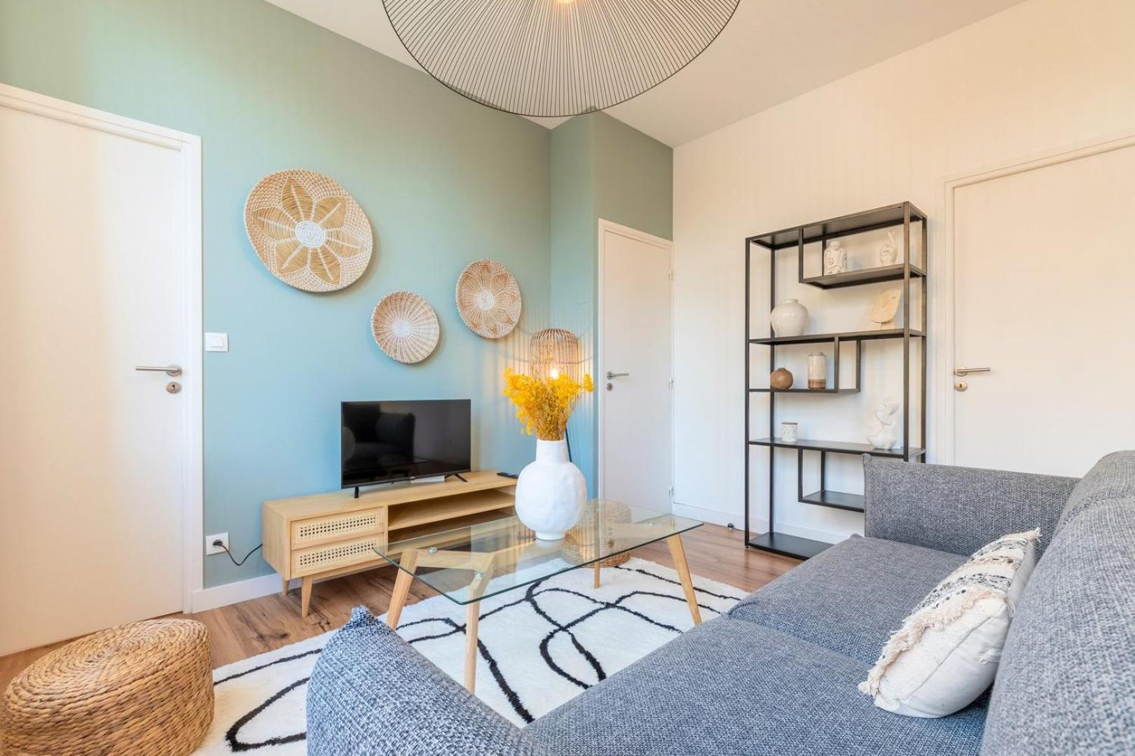 Modern, Quiet 3-Bedroom Apartment With Parking Marcq-en-Baroeul Dış mekan fotoğraf